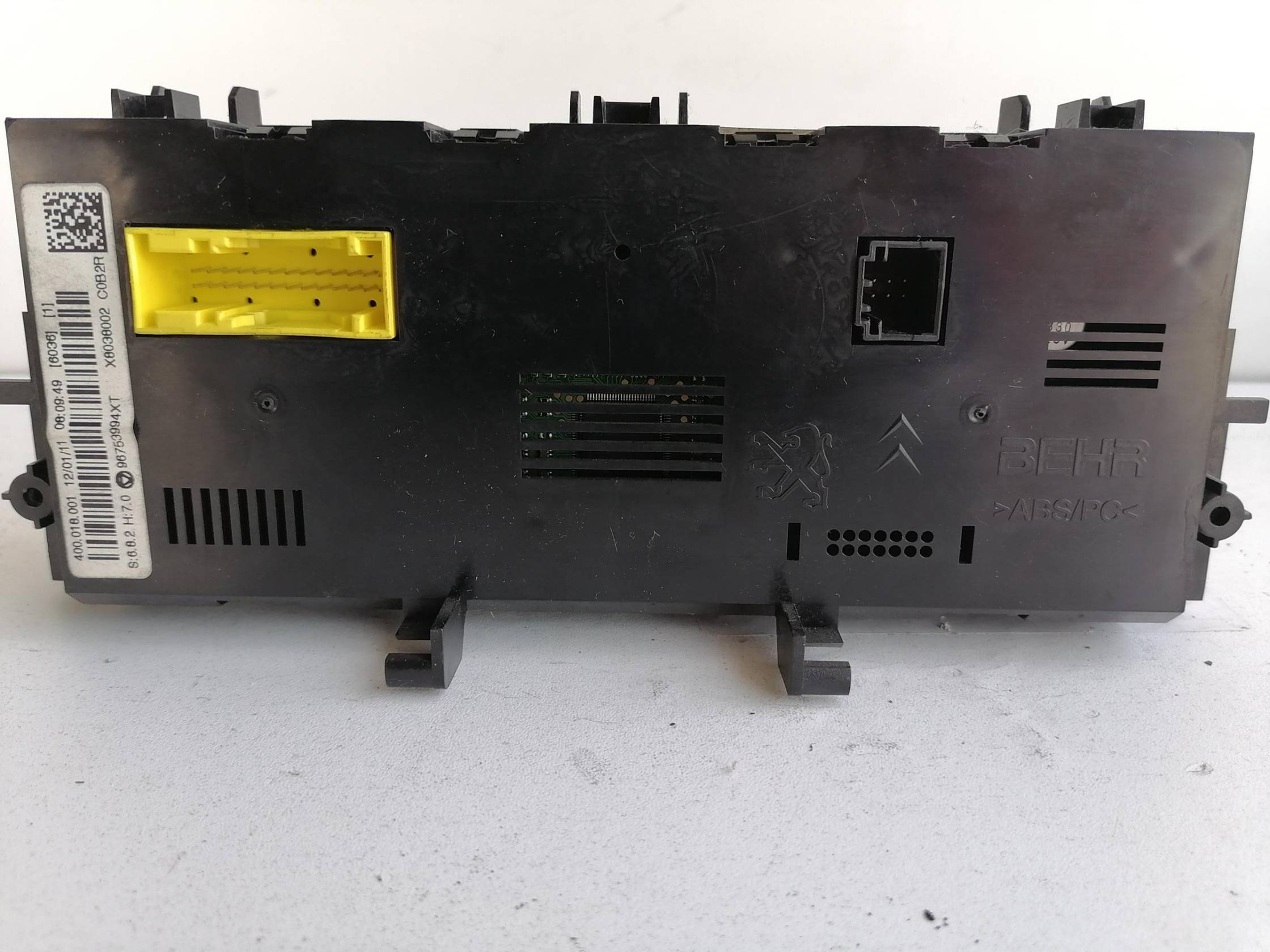 Blocco comando climatizzazione